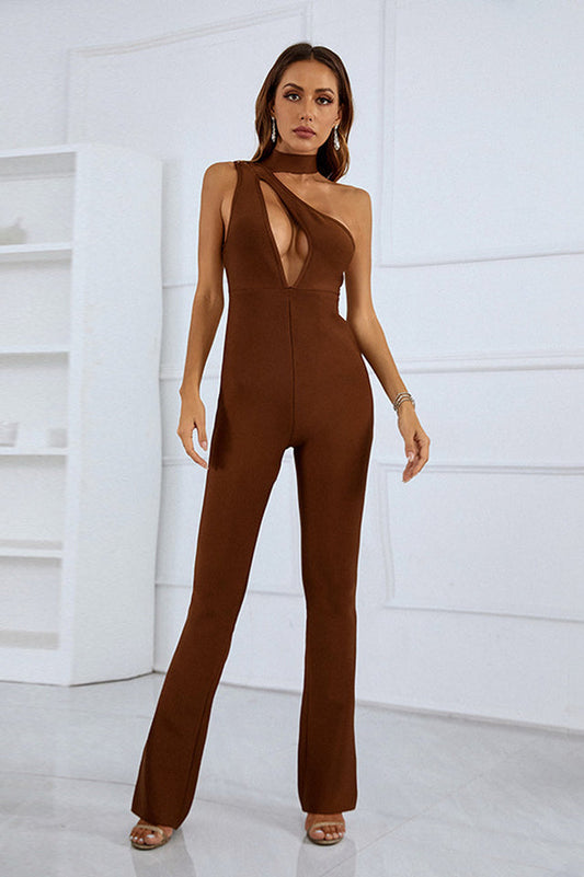 Babara One Shoulder Jumpsuit | Dress In Beauty
