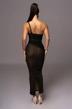 Alari One Shoulder Maxi Dress - View 6 | TEVQA