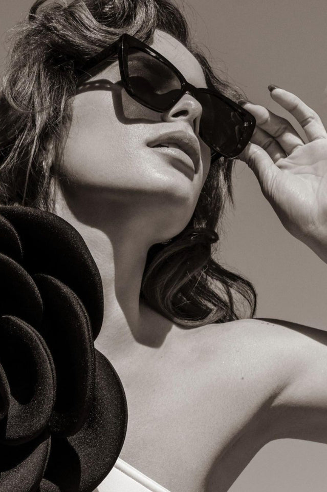 Exaggerated 3D Flower One Piece Swimsuit | Dress In Beauty