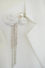 In Bloom Floral-appliqu¨¦ Blazer | Dress In Beauty