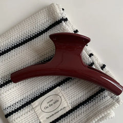 Jumbo XL Acetate Hair Claw Clip in matte finish - View 9 | TEVQA