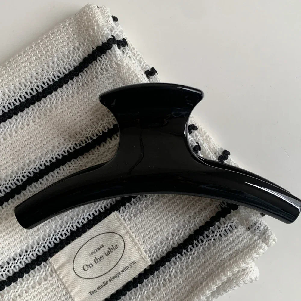 Jumbo XL Acetate Hair Claw Clip in matte finish - View 7 | TEVQA