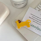 Animal Acetate Hair Clip - View 7 | TEVQA