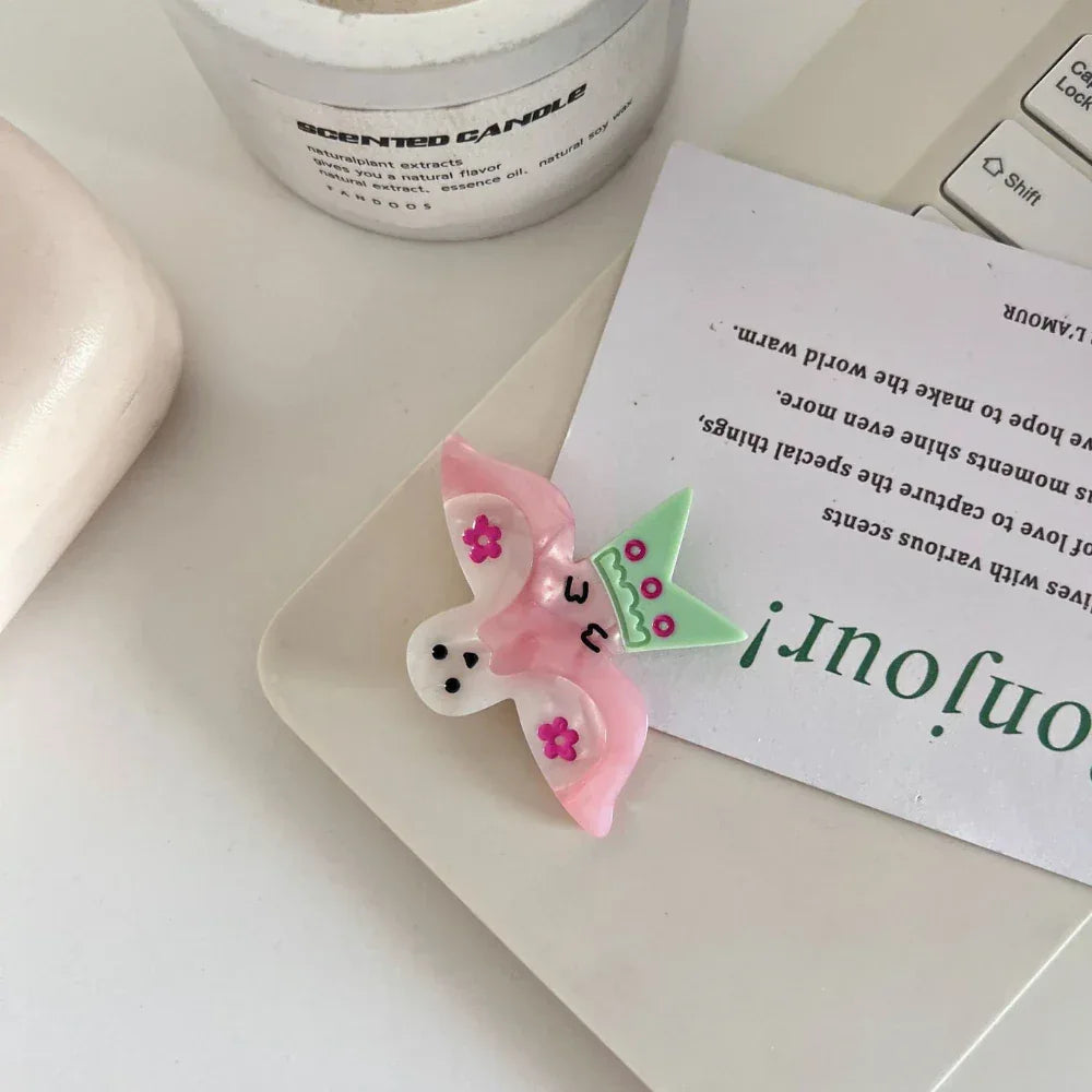 Animal Acetate Hair Clip - View 12 | TEVQA