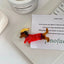 Animal Acetate Hair Clip - View 6 | TEVQA