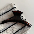 Jumbo XL Acetate Hair Claw Clip in matte finish - View 10 | TEVQA
