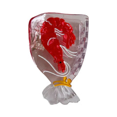 Whimsical 3D "Creature in Bag" Hair Claw Clip - 3.15 Inch - TEVQA
