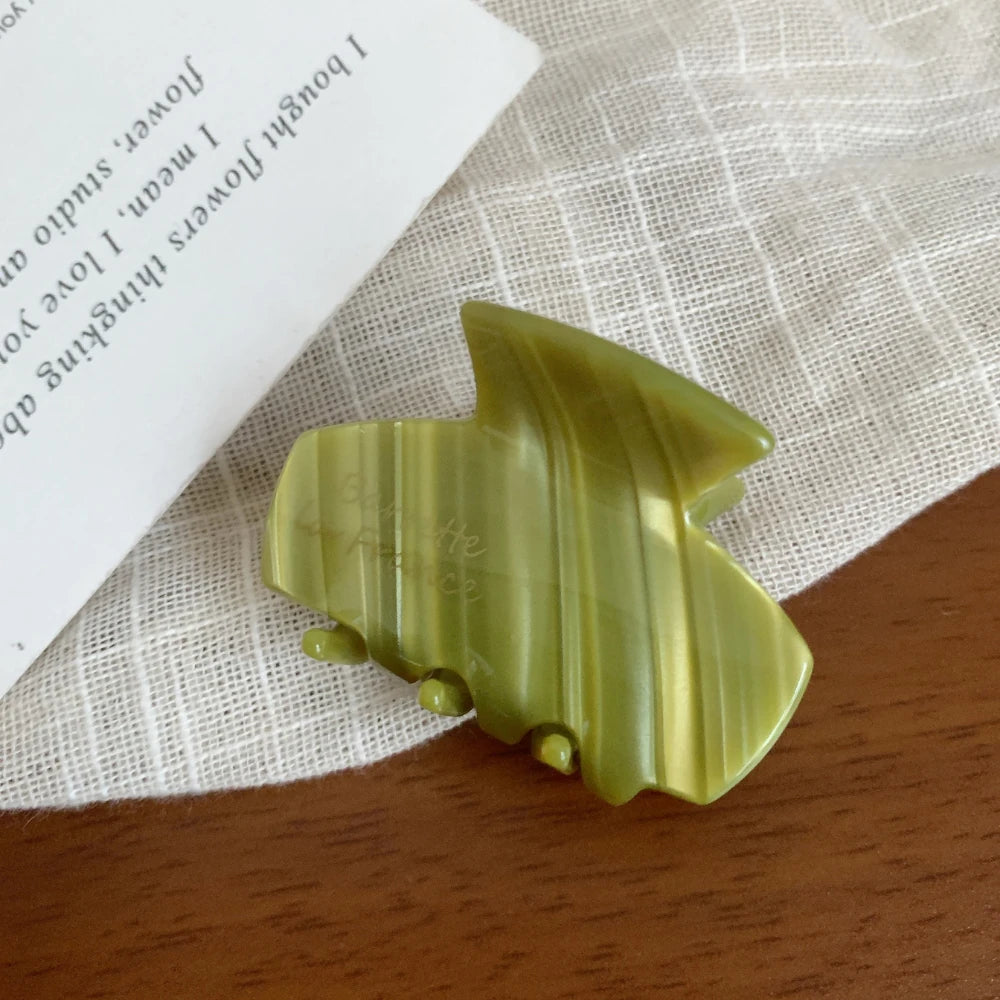 2 Inch Mini Acetate Hair Claw Clip - Minimalist Style for Fine Hair