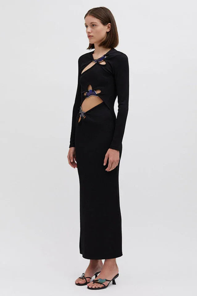 Circular Mood Stone Long Sleeve Dress Secondary image