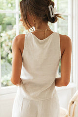 Short Sleeve Top Split Trousers Set | Dress In Beauty