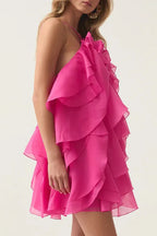 Pandorea Layered Mini Dress - TEVQA