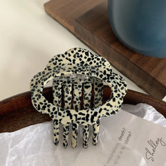 Acetate Scalloped Comb Clip - 2.5 Inch Half-Up Hair Clip