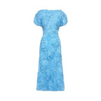 Floral Applique Midi Dress - View 12 | TEVQA