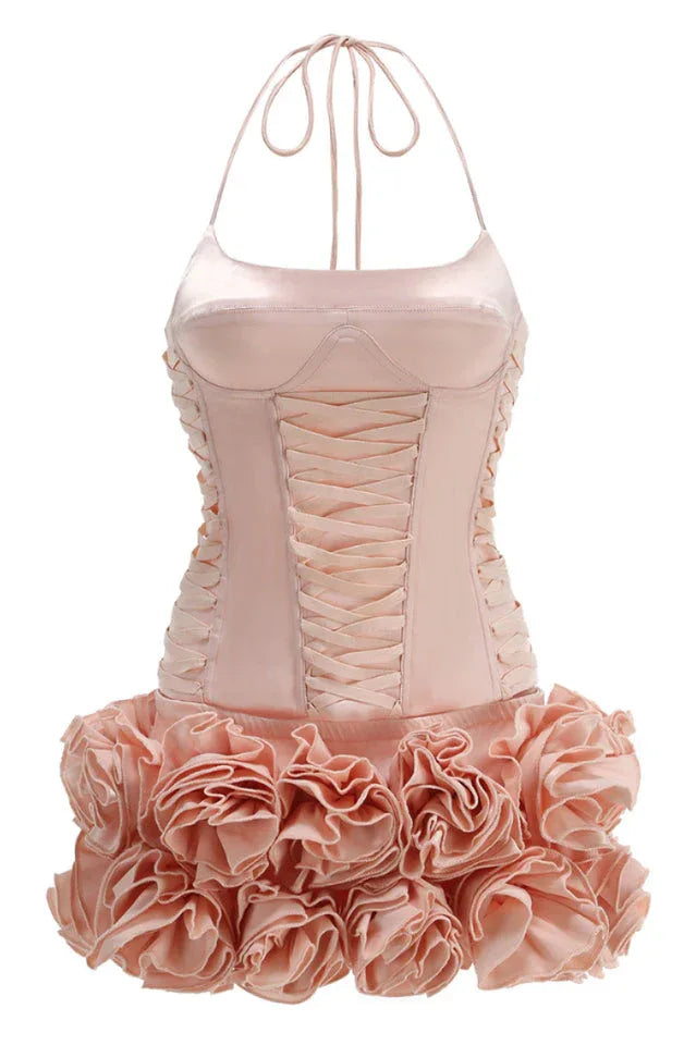 Floral Corset Skirt Set - View 10 | TEVQA