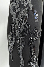 Kallie Sequin Embellished Blazer Mini Dress - View 18 | TEVQA