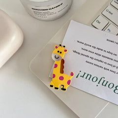Animal Acetate Hair Clip - View 8 | TEVQA