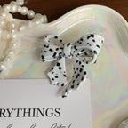 Acetate bow hair clip in various colors - View 6 | TEVQA