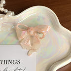 Acetate bow hair clip in various colors - View 10 | TEVQA