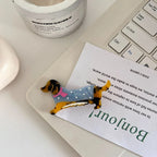 Animal Acetate Hair Clip - View 9 | TEVQA