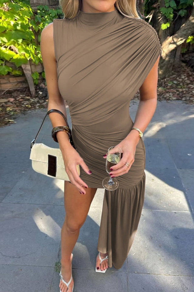 Ruched Glamour Mini Dress | Dress In Beauty