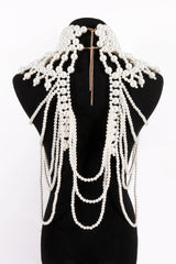 Megan Pearl Body Chain Bra | Dress In Beauty