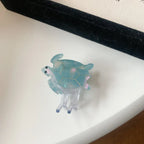 Sea Turtle Acetate Hair Claw Clip - View 11 | TEVQA