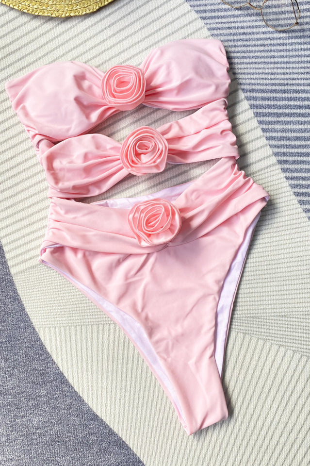 Aerie Ribbed Triple Knot One Piece Swimsuit | Dress In Beauty