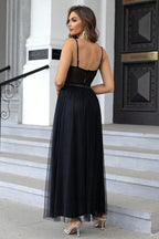 A-line Tulle Evening Dress - View 6 | TEVQA
