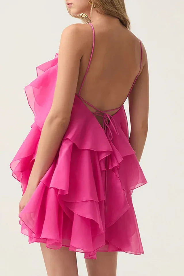 Pandorea Layered Mini Dress - TEVQA