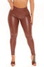 Liliana Faux Leather Leggings - TEVQA