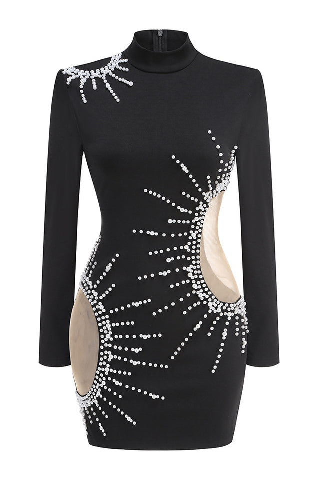 Camille Pearl Embellished Mini Dress | Dress In Beauty