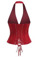 Celleen Halter Lace Up Corset | Dress In Beauty