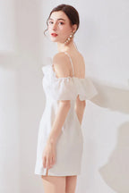 Tori Off Shoulder Mini Dress - TEVQA
