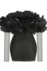 Amity Long Sleeve Tulle Floral Dress | Dress In Beauty