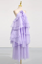 Halterneck Tiered Ruffle Maxi Dress - View 13 | TEVQA