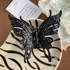 Large 4 Inch Ethereal Butterfly Hair Claw - View 11 | TEVQA