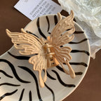 Large 4 Inch Ethereal Butterfly Hair Claw - View 6 | TEVQA