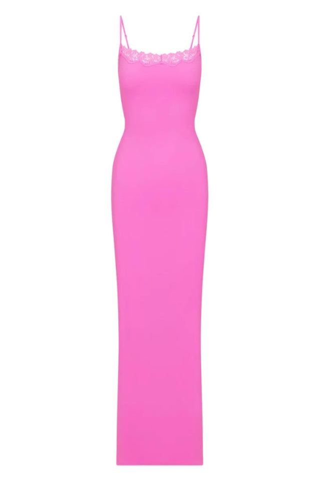 SKIMS Fits Everybody Lace Slip Dress | Dress In Beauty