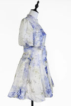Floral print mini dress - View 16 | TEVQA