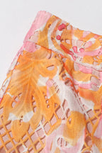 Floral Lace Two-Piece Set - View 10 | TEVQA