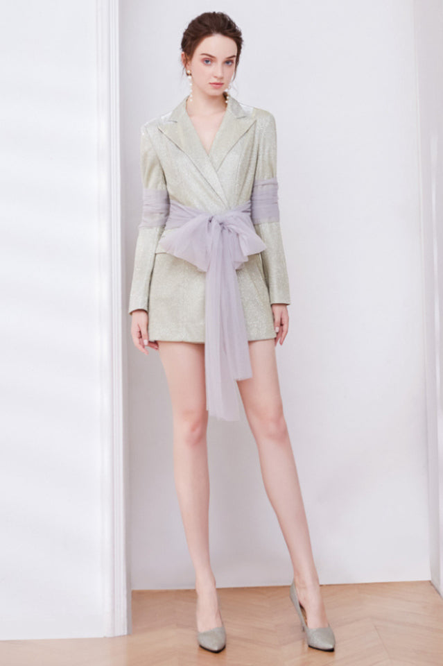 The Nightingale Long Sleeve Blazer | Dress In Beauty