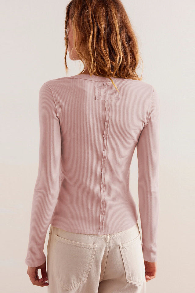 Crew Neck Long Sleeve Cardigan | Dress In Beauty