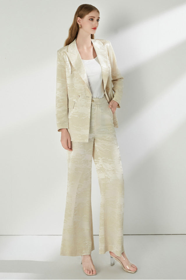 Jacquard 2 Pcs Set | Dress In Beauty