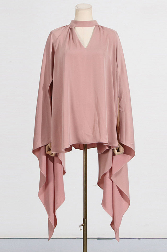 Ambrea Shawl Ruch Cutout Pants Set | Dress In Beauty