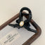 Pearl bow hair claw clip - View 6 | TEVQA