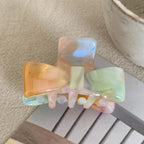 Small Acetate Bow Hair Clip - View 7 | TEVQA