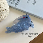 Whale shaped hair claw clip - View 11 | TEVQA