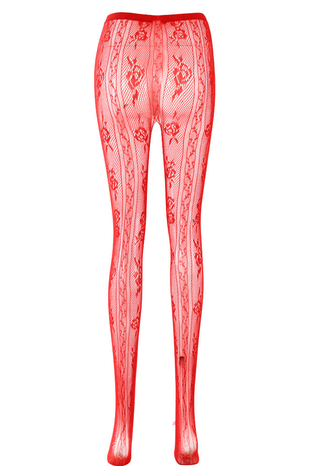 Next Level Sweetheart Lace Tights | Dress In Beauty