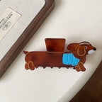 Dachshund hair claw clip - View 8 | TEVQA