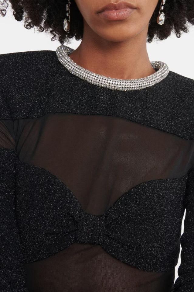 Simone Embellished Mini Dress - View 13 | TEVQA